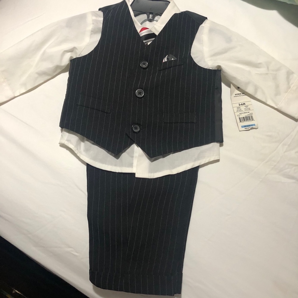 Boys suit and tie